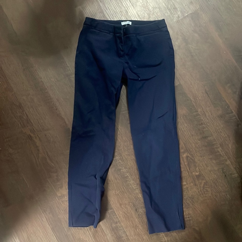 Cynthia Rowley Size 4 Dress Pants Navy